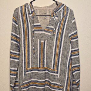 Depart West Men's Lightweight Hoodie, Size Medium